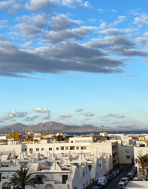 Casa Vista Mar Ferienwohnung Fuerteventura in Corralejo - Waschmaschine im Badezimmer