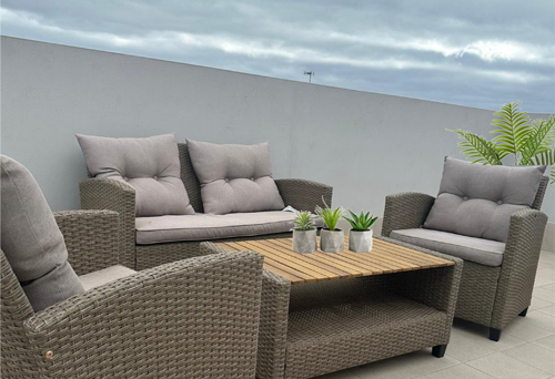 Casa Vista Mar Ferienwohnung Fuerteventura Corralejo Dachterasse Lounge