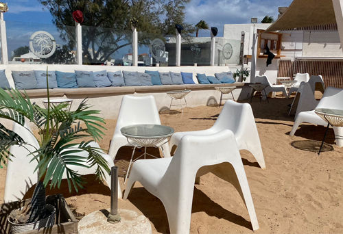 Casa Vista Mar Ferienwohnung Fuerteventura Corralejo Dachterasse Lounge