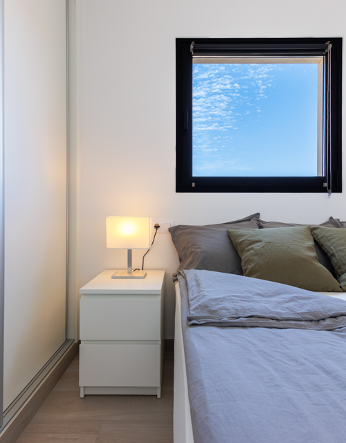 Casa Vista Mar Schlafzimmer - Ferienwohnung auf Fuerteventura in Corralejo