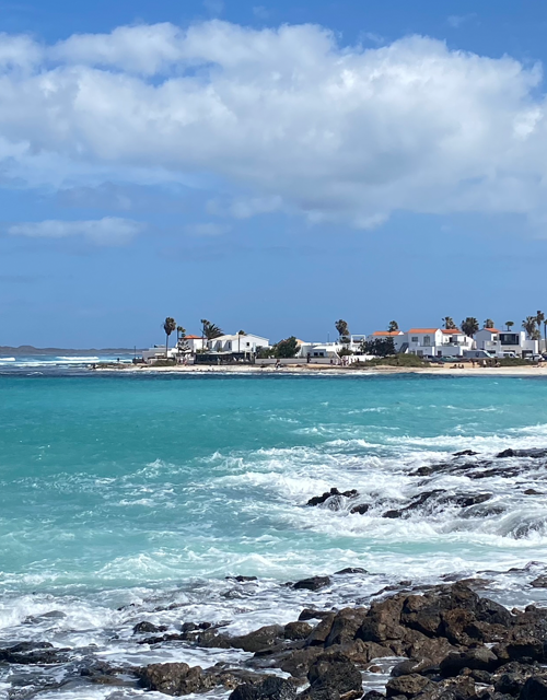 Casa-Vista-Mar Dusche Ferienwohnung auf Fuerteventura in Corralejo