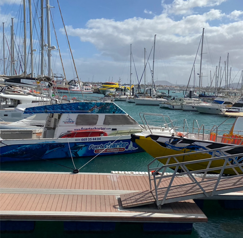 Ferienwohnung Pnehouse Apartment Casa Vista Mar Corralejo Fuerteventura Balkon am Wohnbereich