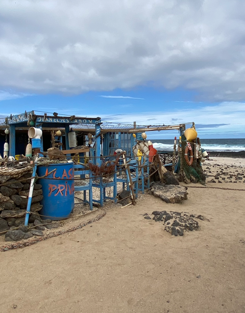 Casa Vista Mar Ferienwohnung Fuerteventura in Corralejo - Waschmaschine im Badezimmer