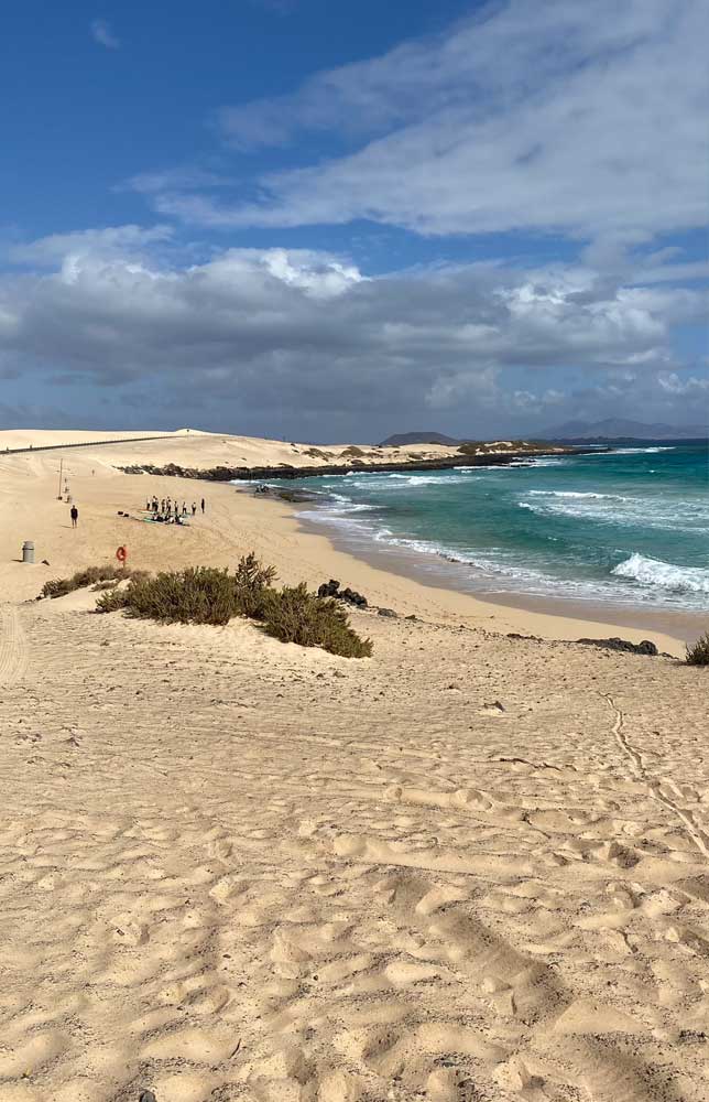 Parque Natural de las Dunas de Corralejo in der Nähe vom Penthouse Apartment Casa-Vista-Mar 